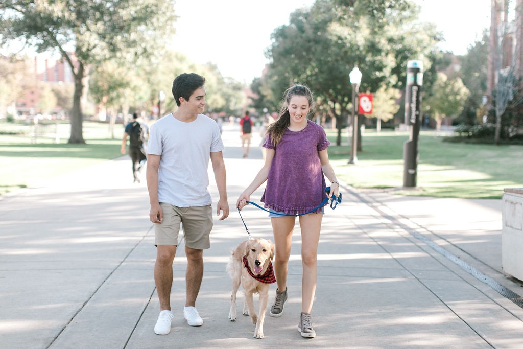 Students on the South Oval